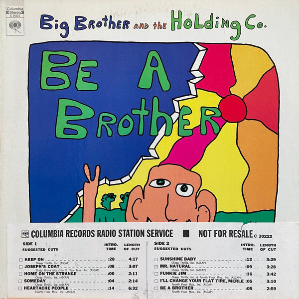 Be A Brother by Big Brother & The Holding Company