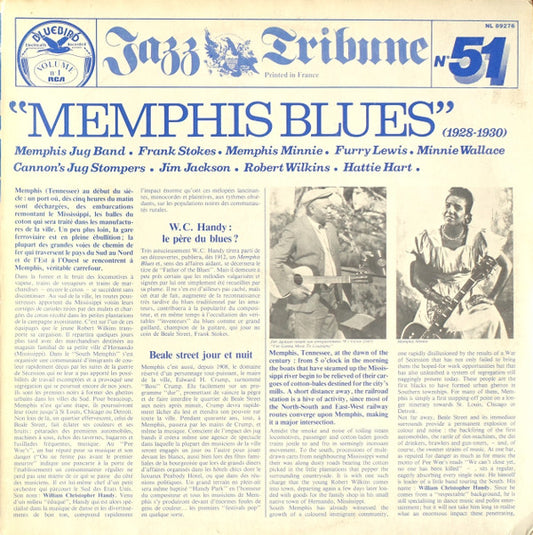 Memphis Blues (1928-1930) by Various