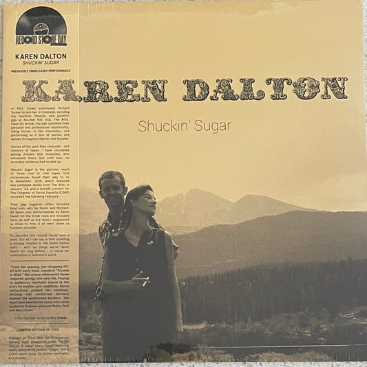 Shuckin' Sugar by Karen Dalton