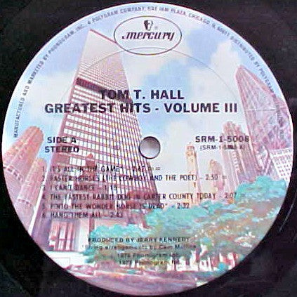 Greatest Hits Volume III by Tom T. Hall