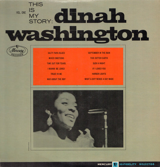 This Is My Story Vol. One by Dinah Washington